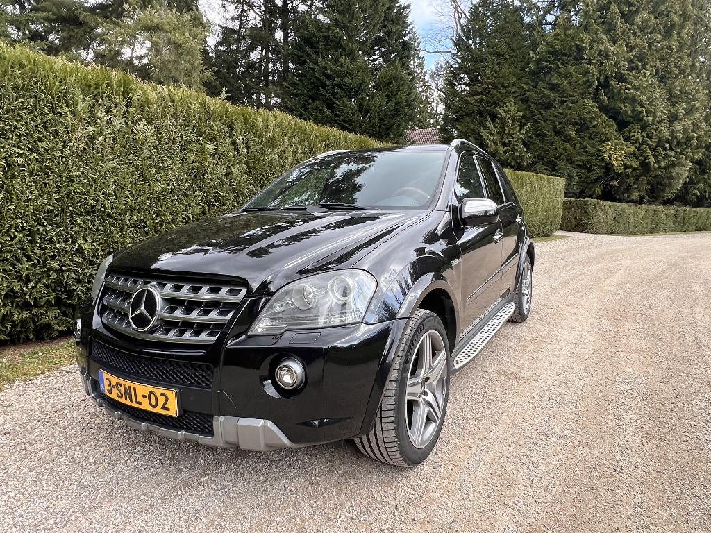 Mercedes Benz ML 63 AMG 10th Anniversary, Automaat, Zwart, Leder, Vierwielaandrijving