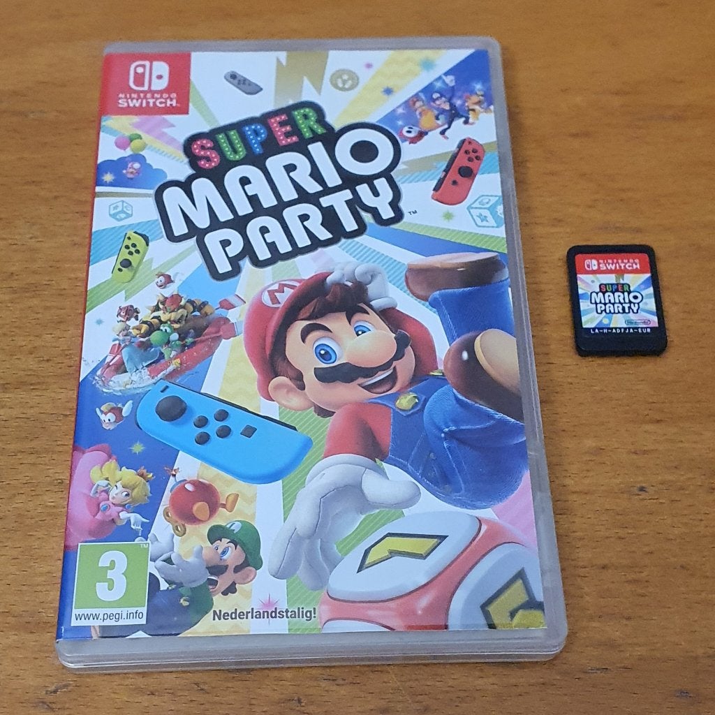SWITCH | Super Mario Party, Spelcomputers en Games, Gebruikt, Overige genres, Ophalen of Verzenden, 3 spelers of meer