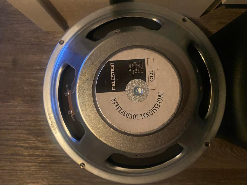 Celestion G12L Professionele Luidspreker 2 stuks, Ophalen, Gebruikt, Minder dan 50 watt