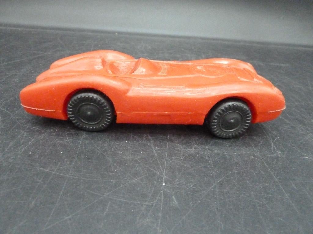Vintage plastic race wagen Porsche, Antiek en Kunst, Antiek | Speelgoed, Ophalen of Verzenden