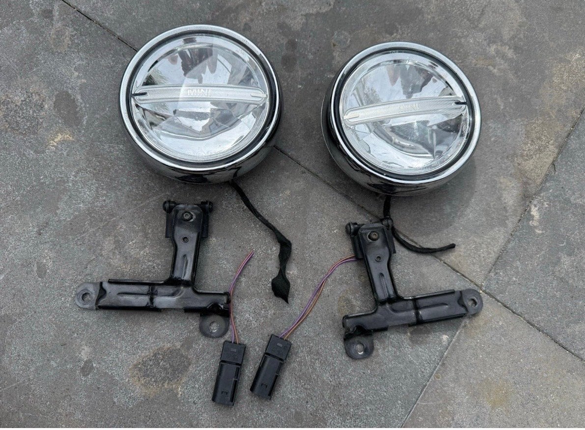 Set originele MINI F55, F56 rally-look LED verstralers, Auto-onderdelen, Ophalen of Verzenden, Gebruikt, Mini
