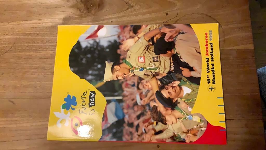 Wereld jamboree 1995 - fotoboek, Ophalen, Zo goed als nieuw, Boek of Tijdschrift