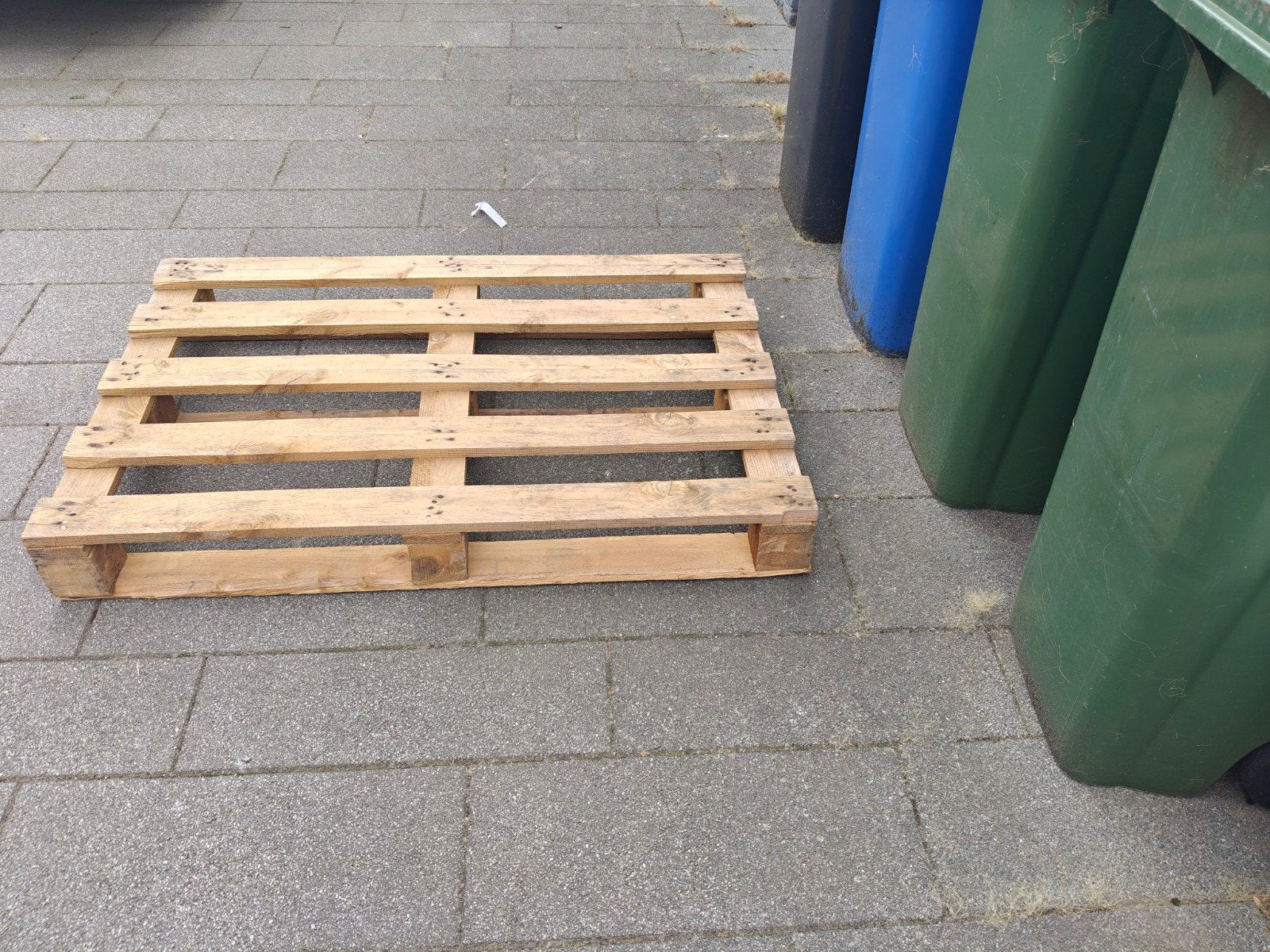 Kleine Houten Pallet - Ideaal voor tuinprojecten, Ophalen, Gebruikt, Minder dan 180 cm, Overige typen