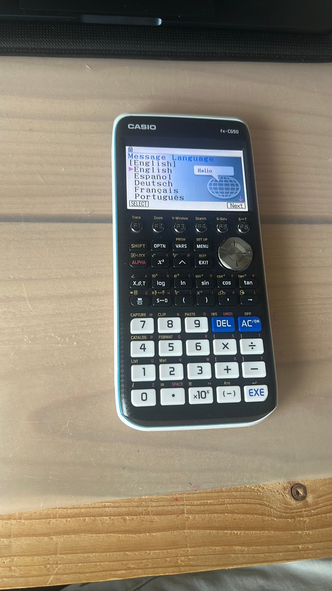 Casio FX-CG50 - Grafische Rekenmachine, Ophalen of Verzenden, Grafische rekenmachine, Zo goed als nieuw
