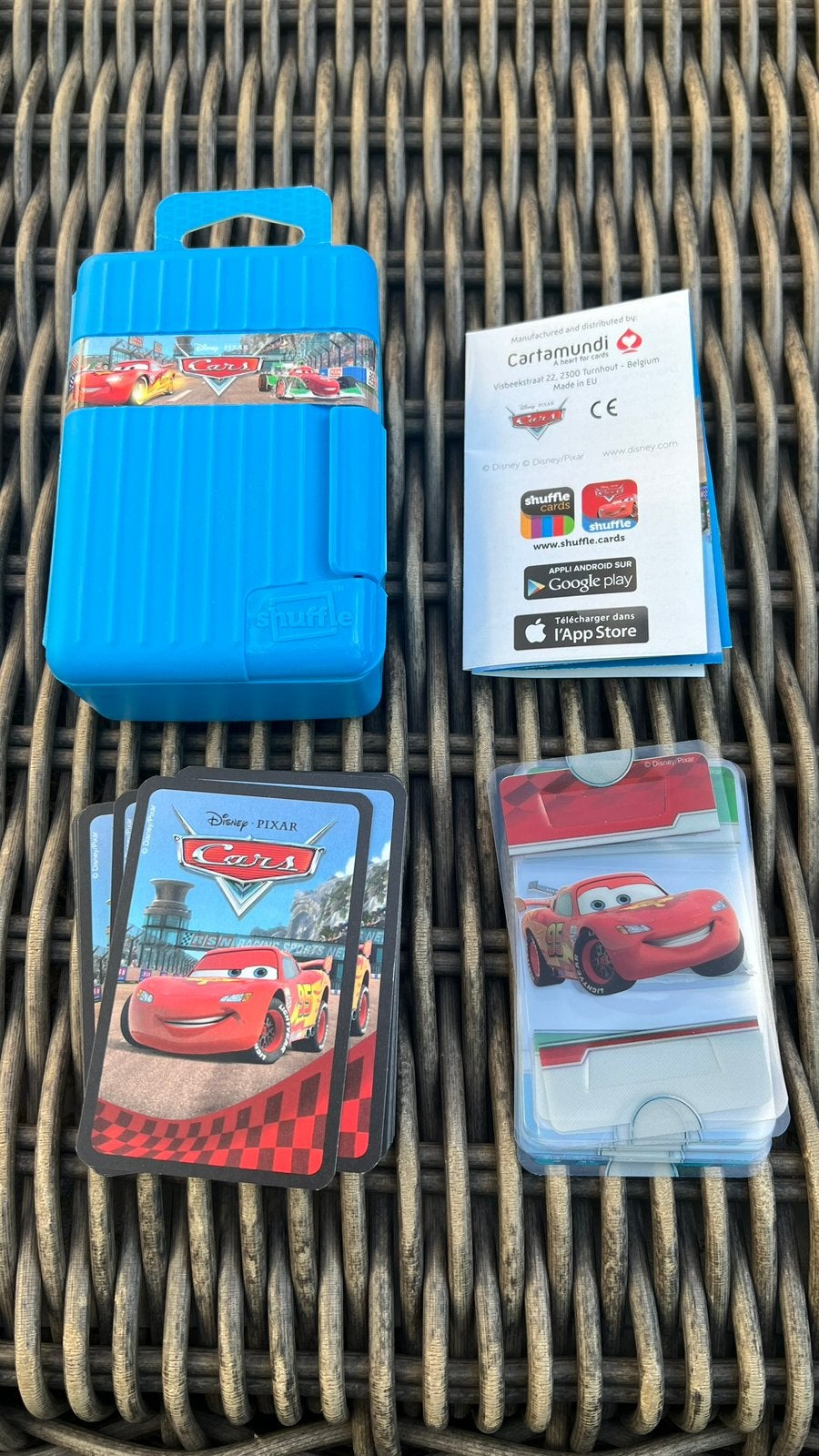 Disney Cars Shuffle racespel – compleet, Een of twee spelers, Ophalen of Verzenden, Nieuw