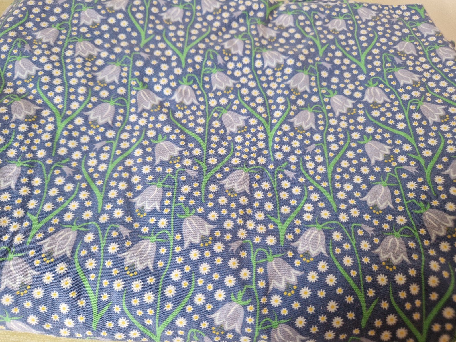 duns sweden bedding bluebells beddengoed 1 persoon, Ophalen of Verzenden, Gebruikt, Eenpersoons, Dekbedovertrek