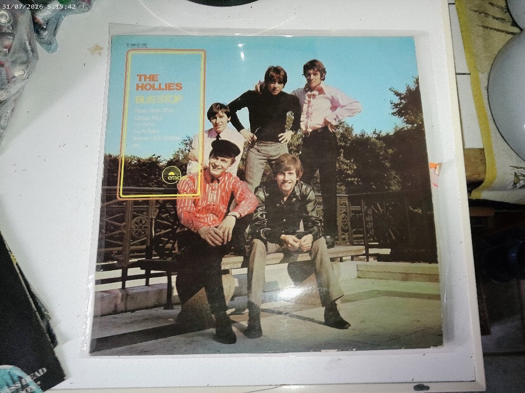 LP The Hollies - Bus Stop, LP, Gebruikt, Fotohoes, 7 inch