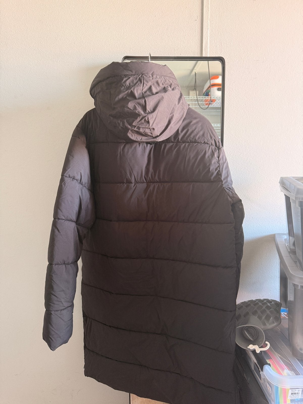 H&M Winterjas Maat S - Zo goed als nieuw, Ophalen of Verzenden, Zo goed als nieuw, Maat 36 (S), Zwart