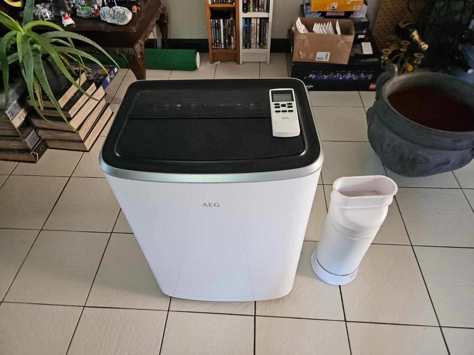 AEG AXP26U3388W, Gebruikt, 3 snelheden of meer, Ophalen of Verzenden, Koelen en Ontvochtigen