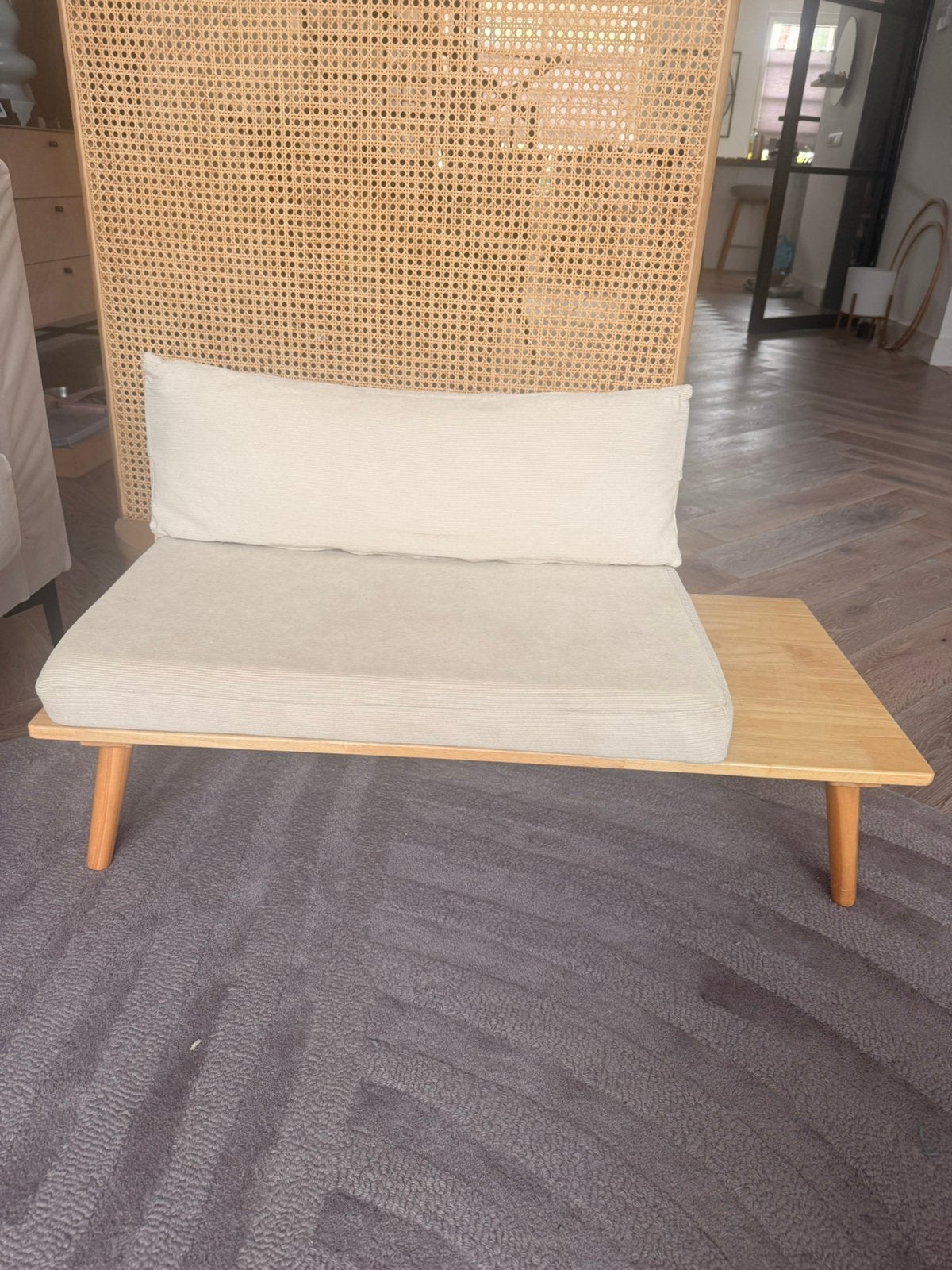 Kid’s Concept SAGA houten kindersofa / bankje met kussens, Kinderen en Baby's, Kinderkamer | Tafels en Stoelen, Ophalen, Zo goed als nieuw