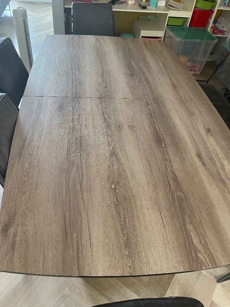 Eethoek, Huis en Inrichting, Complete eetkamers, Gebruikt, 4 tot 6 stoelen, Ophalen
