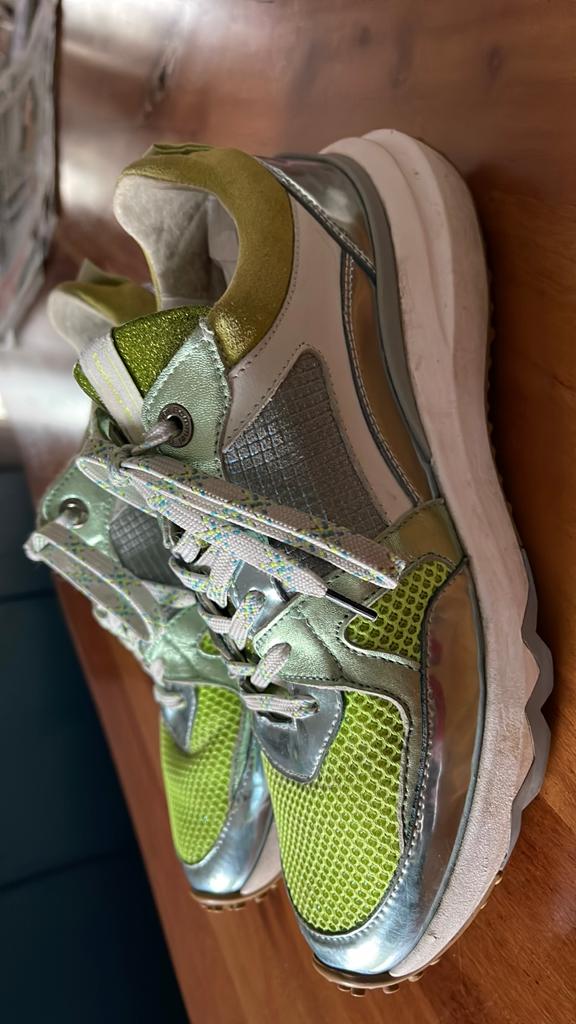 Floris van bommel sneakers 39, Kleding | Dames, Schoenen, Ophalen of Verzenden, Groen, Sneakers of Gympen, Zo goed als nieuw