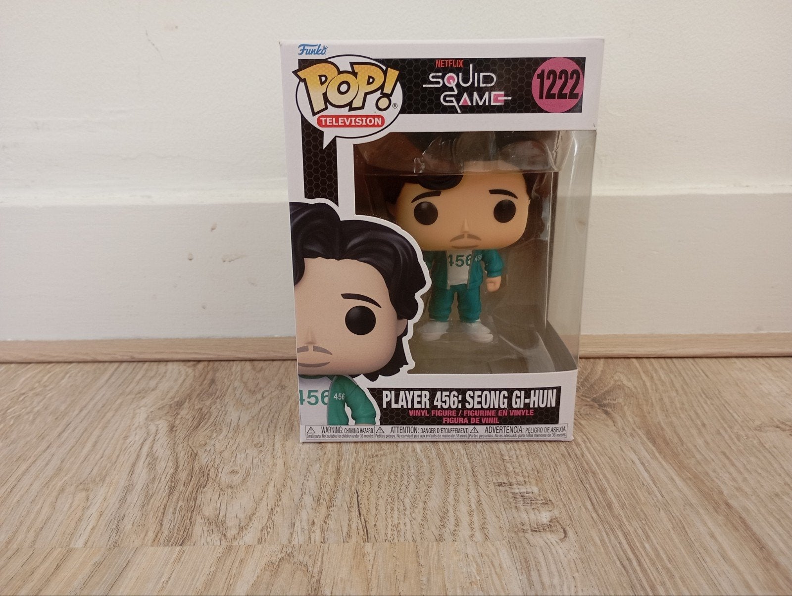 Funko Pop! Netflix Squid Game - Seong Gi-Hun #1222, Ophalen of Verzenden, Nieuw