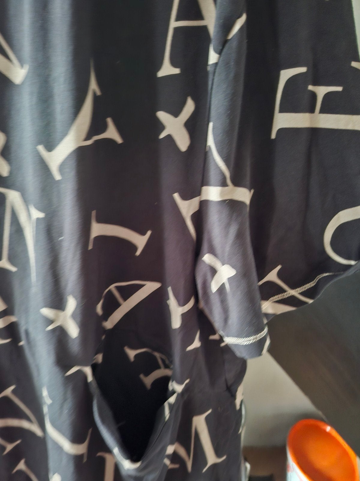 Shirt met korte mouwen en letterprint, maat 58, Kleding | Dames, T-shirts, Zwart, Maat 46/48 (XL) of groter, Ophalen of Verzenden