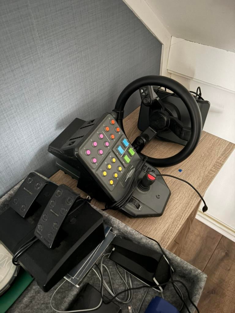 Logitech G Saitek - Farming Simulator Controller, Ophalen, Zo goed als nieuw