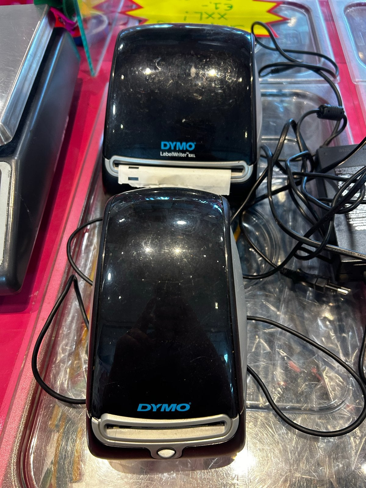 2 Dymo Label printers, Computers en Software, Ophalen of Verzenden, Gebruikt, Etiket