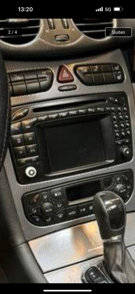 Mercedes clk w209 model cdspeler radio, Auto diversen, Ophalen of Verzenden, Zo goed als nieuw