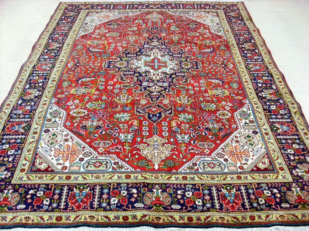 Perzisch tapijt Tabriz 290 x200/Vloerkleed/kelim 40% korting, Www.simatapijten.nl, 150 tot 200 cm, Ophalen of Verzenden, Info@simatapijten.nl