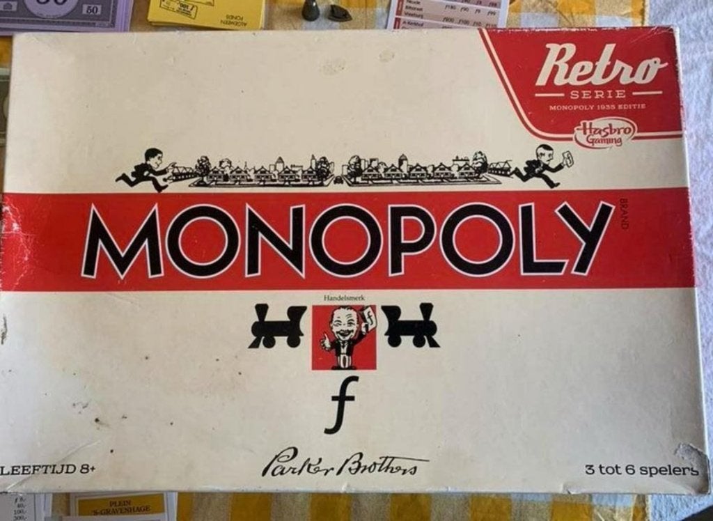 monopoly retro, Ophalen of Verzenden, Gebruikt