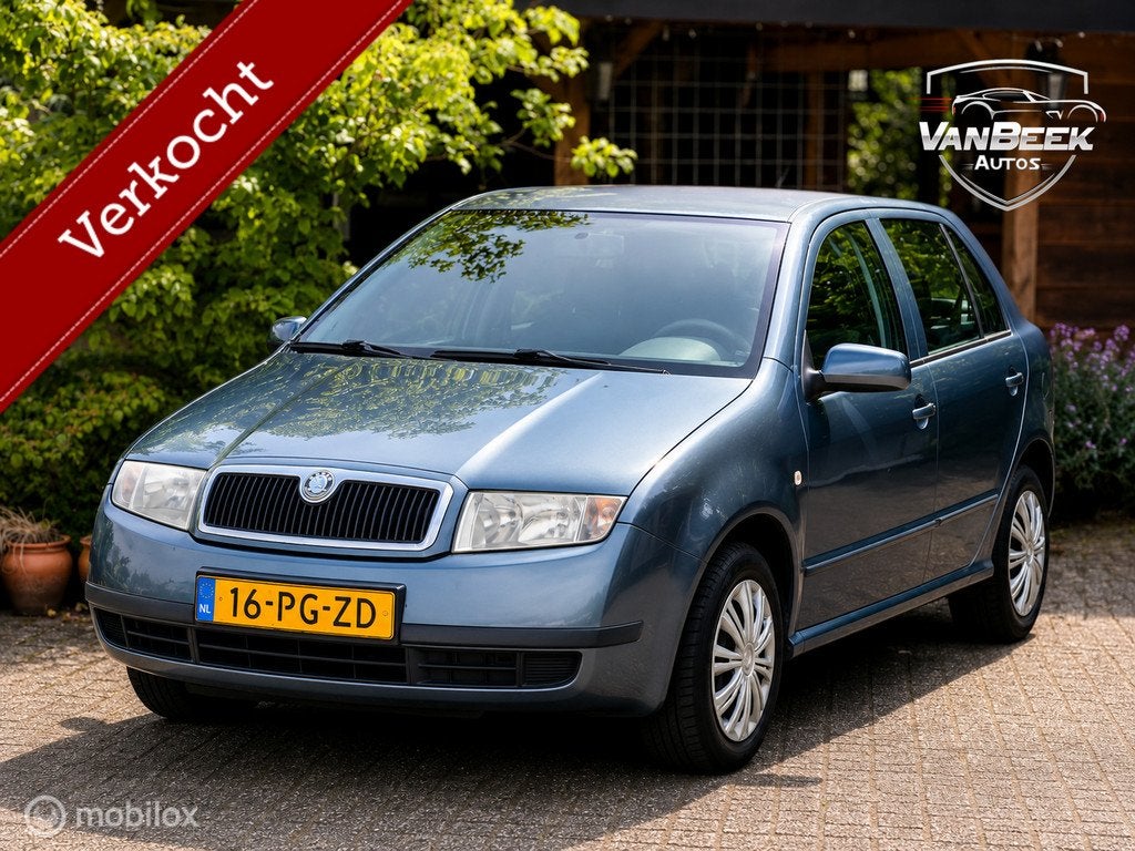 Skoda Fabia 1.4-16V Classic apk airco, Auto's, Skoda, Voorwielaandrijving, 450 kg, 4 cilinders, Origineel Nederlands