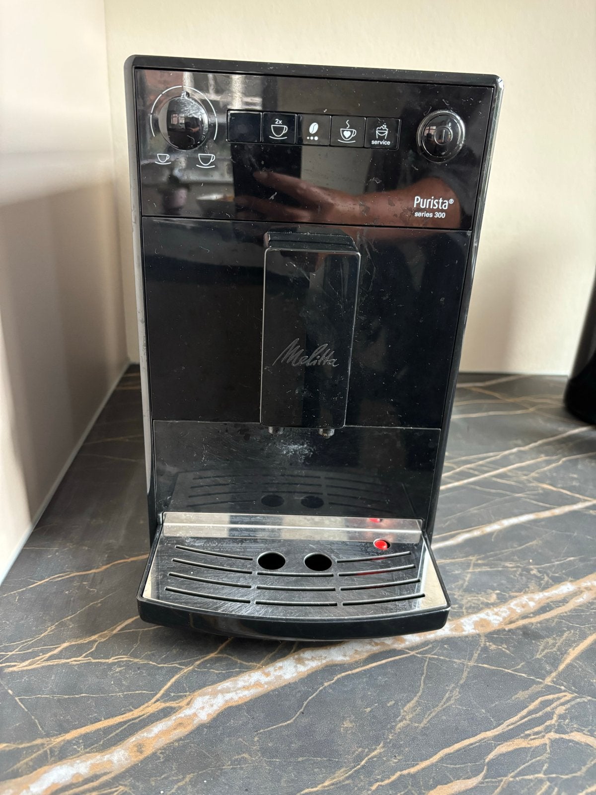Melitta Purista Series 300 Volautomatische Koffiemachine, Ophalen, Afneembaar waterreservoir, Gebruikt, Koffiemachine