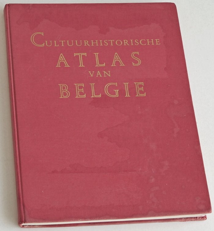 Cultuurhistorische Atlas van België, Ophalen of Verzenden, Gelezen, Theo Luyckx
