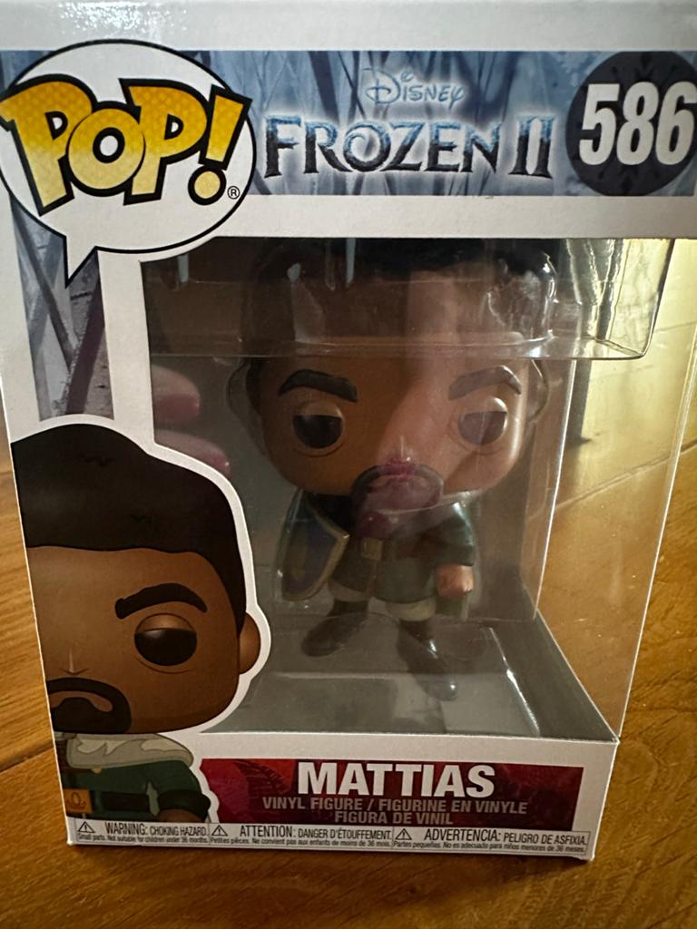 Funko Pop! Disney Frozen II - Mattias #586, Ophalen of Verzenden, Nieuw