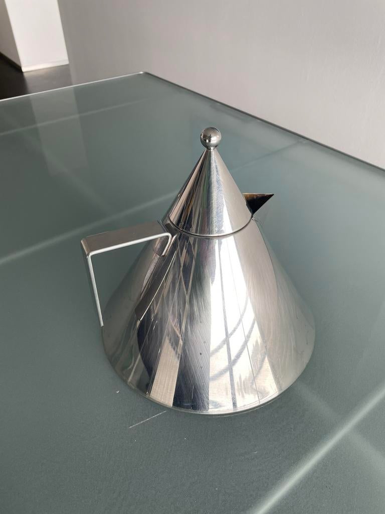 Alessi Conico waterkoker, 1 tot 2 liter, Verzenden, Gebruikt