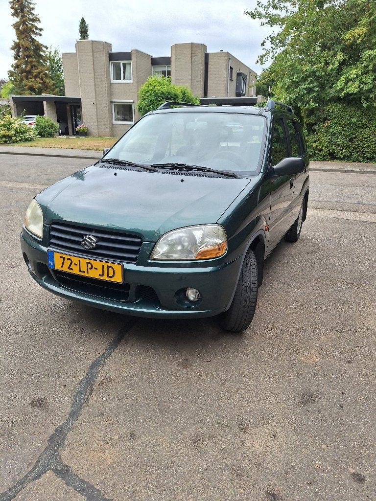 Suzuki Ignis 1.3 –2003–Groen - 170.000 km – APKt/m15-11-2026, Voorwielaandrijving, 83 pk, Stof, 31 €/maand