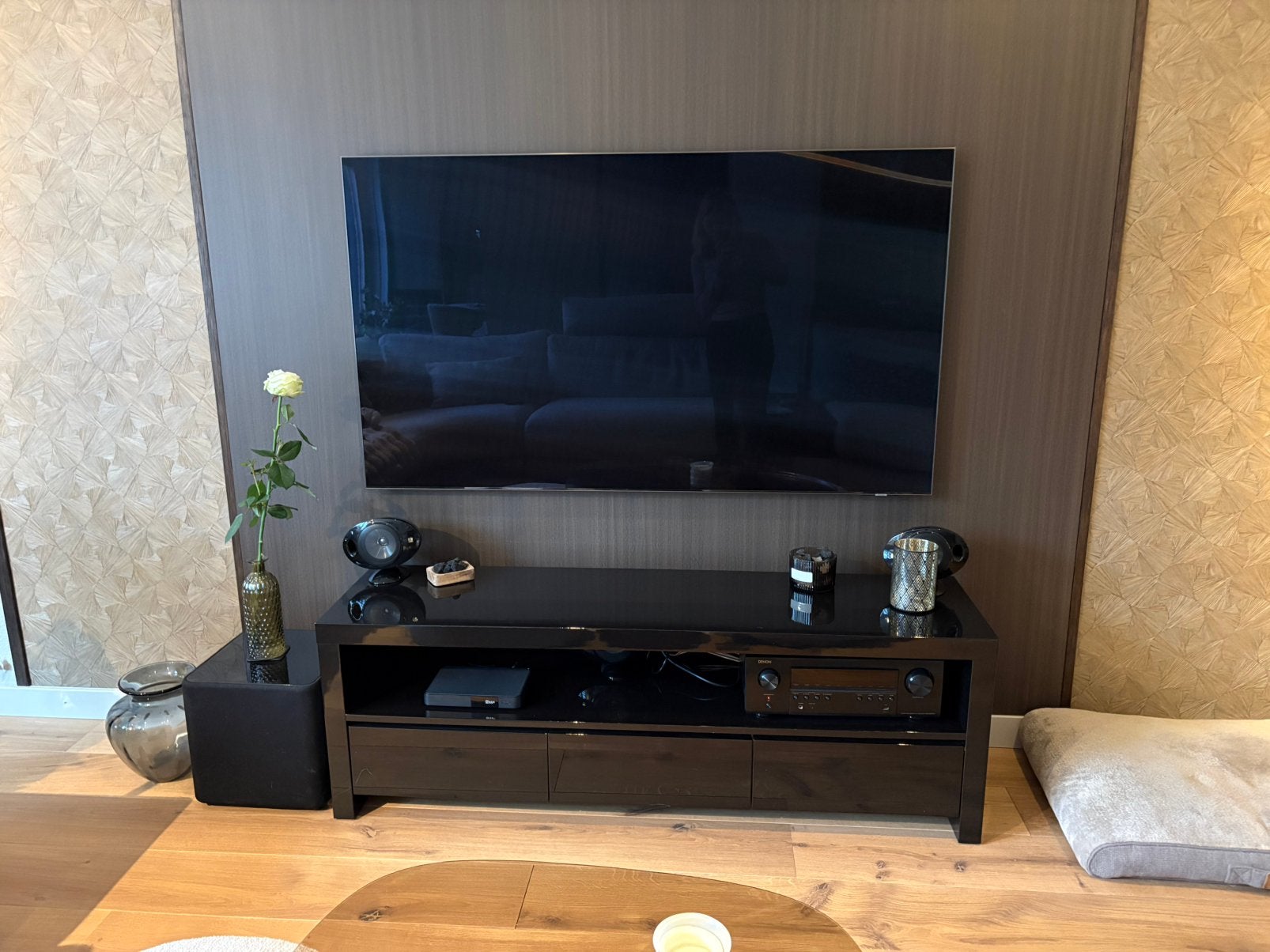 Tv meubel, Huis en Inrichting, Ophalen, 100 tot 150 cm, Zo goed als nieuw, Minder dan 100 cm