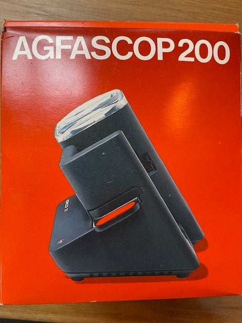 Diaviewer Agfascop 200, Ophalen of Verzenden, Zo goed als nieuw