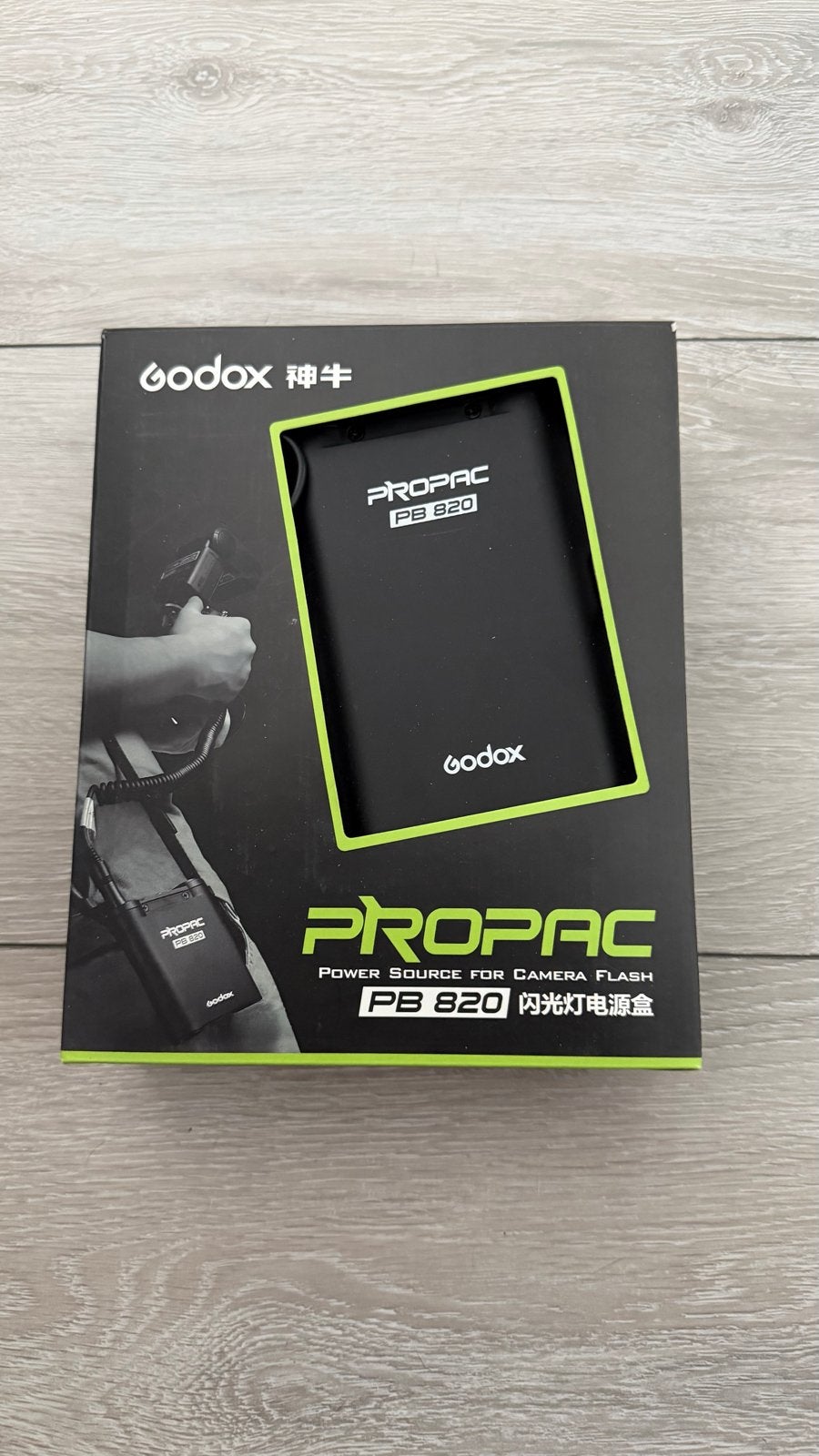 Godox Propac PB820 Power Source voor Cameraflitser, Inclusief accu/oplader, Accessoireset, Ophalen of Verzenden, Zo goed als nieuw