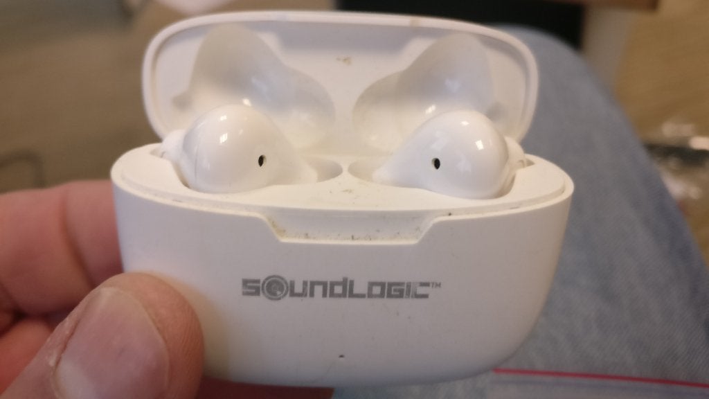 oordopen earphones set  soundlogic, Ophalen of Verzenden, Gebruikt