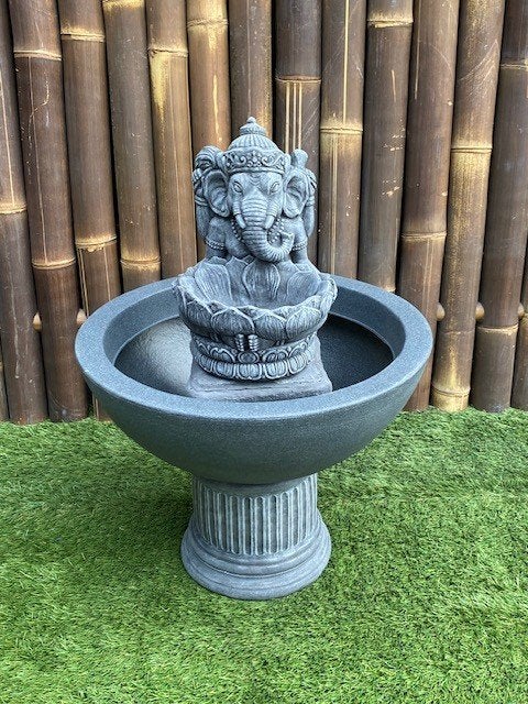 Waterornament Ganesha, Tuin en Terras, Ophalen, Nieuw, Beton, Overige typen