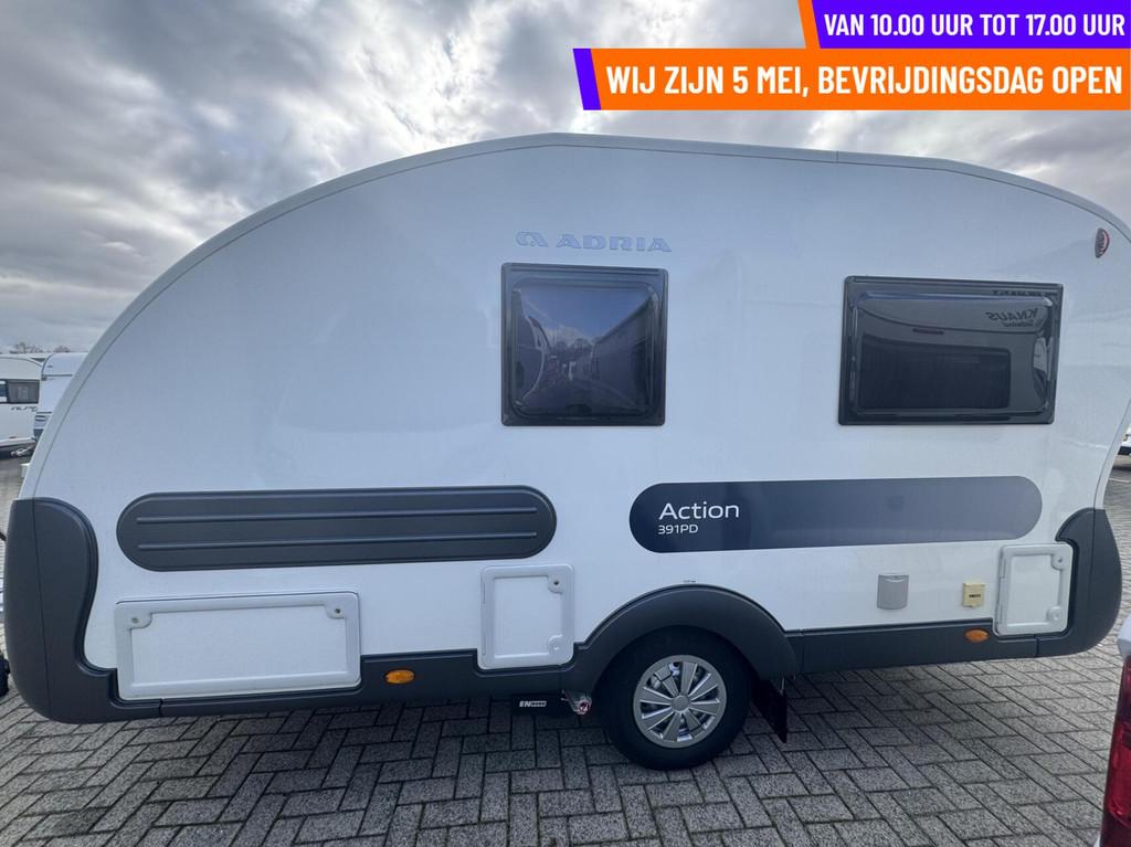 Adria ACTION 391PD, DWARSBED, MOVER, VOORTENT ISABELLA, Tot en met 2, Bedrijf, Adria, 6 tot 7 meter