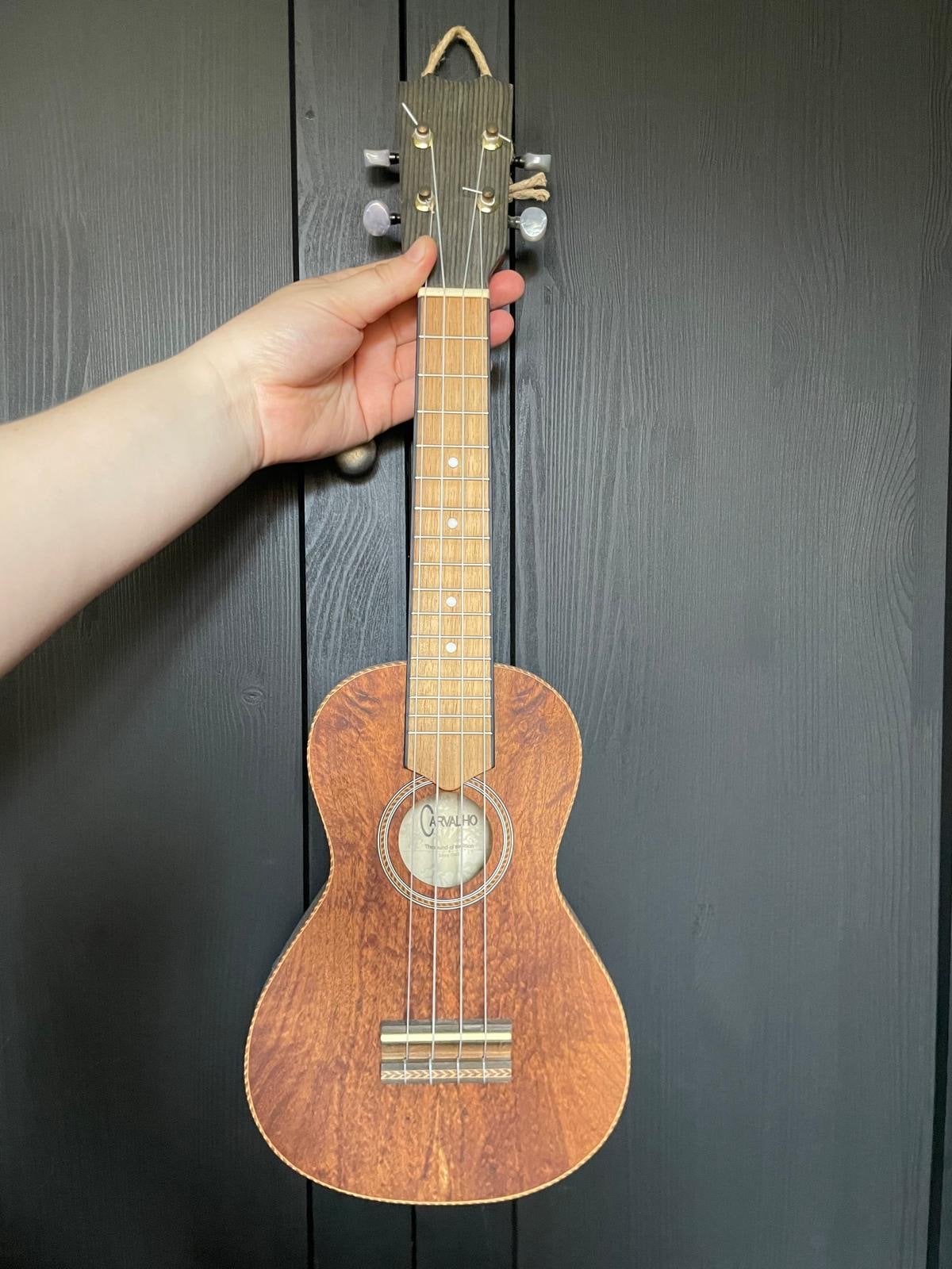 Carvalho sopraan ukelele in keurige staat, Muziek en Instrumenten, Snaarinstrumenten | Overige, Ophalen, Zo goed als nieuw, Ukelele