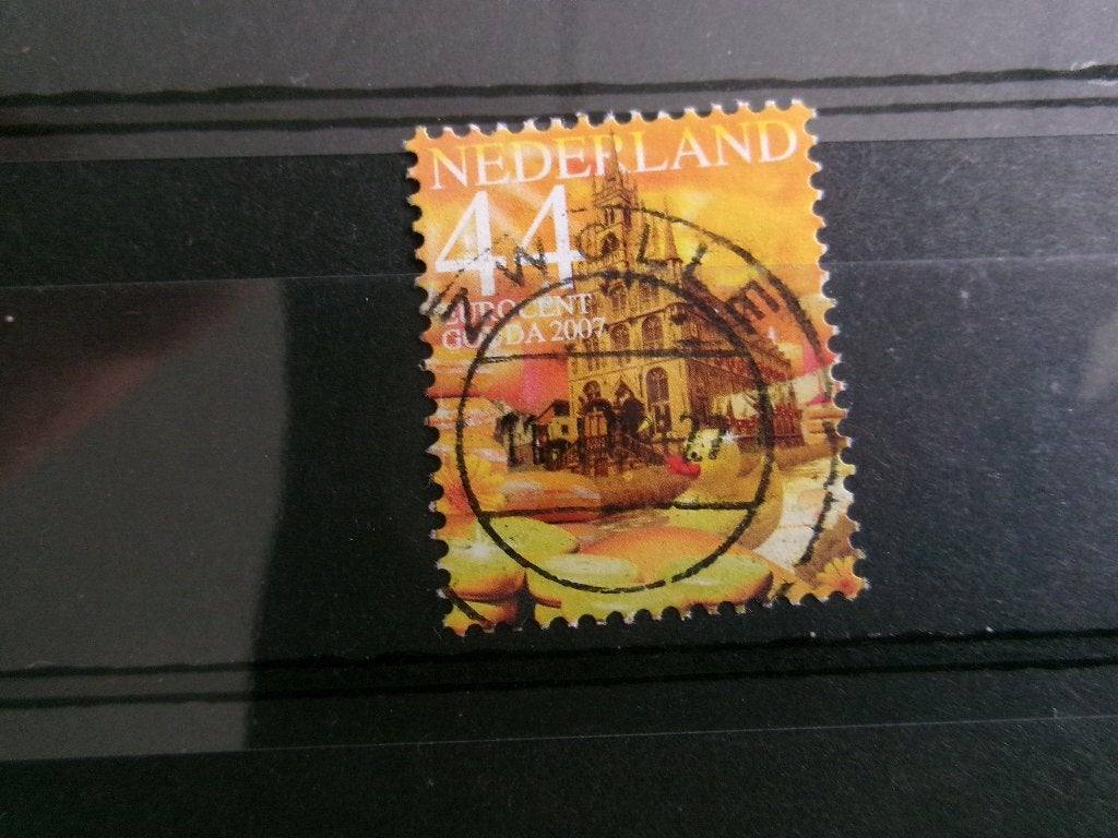 2007 - mooi nederland gouda (783h), Ophalen of Verzenden, Gestempeld