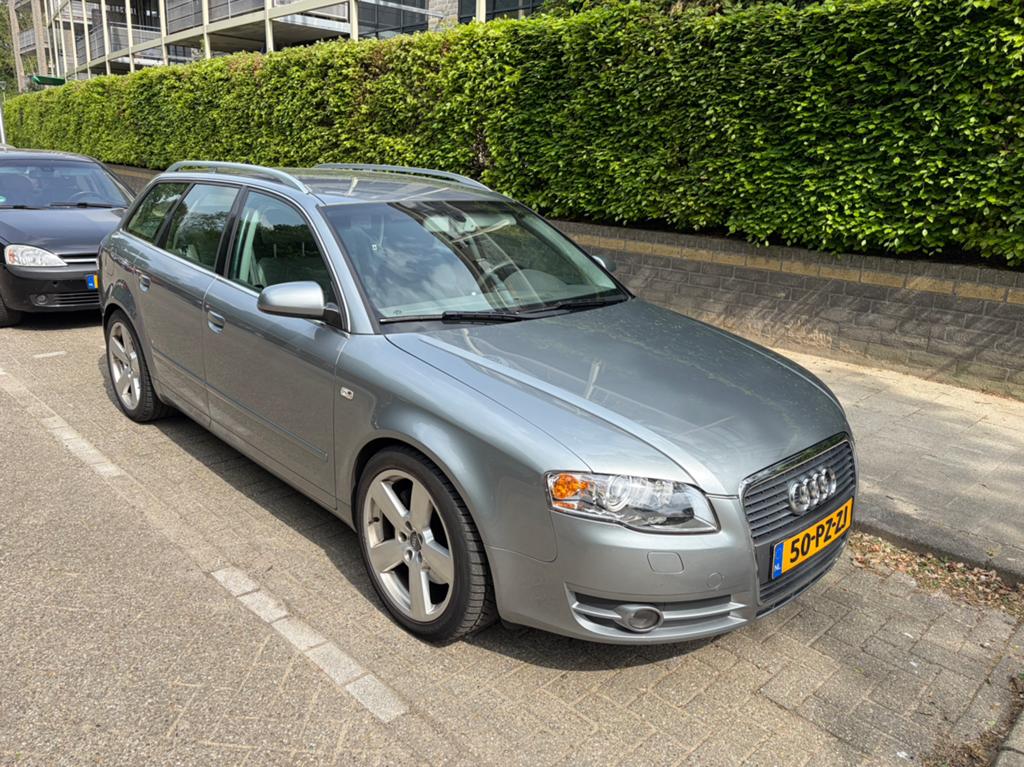 Audi A4 2.0 Tfsi 147KW Avant Quattro 2005 Grijs, Beige, 4 cilinders, 1984 cc, A4