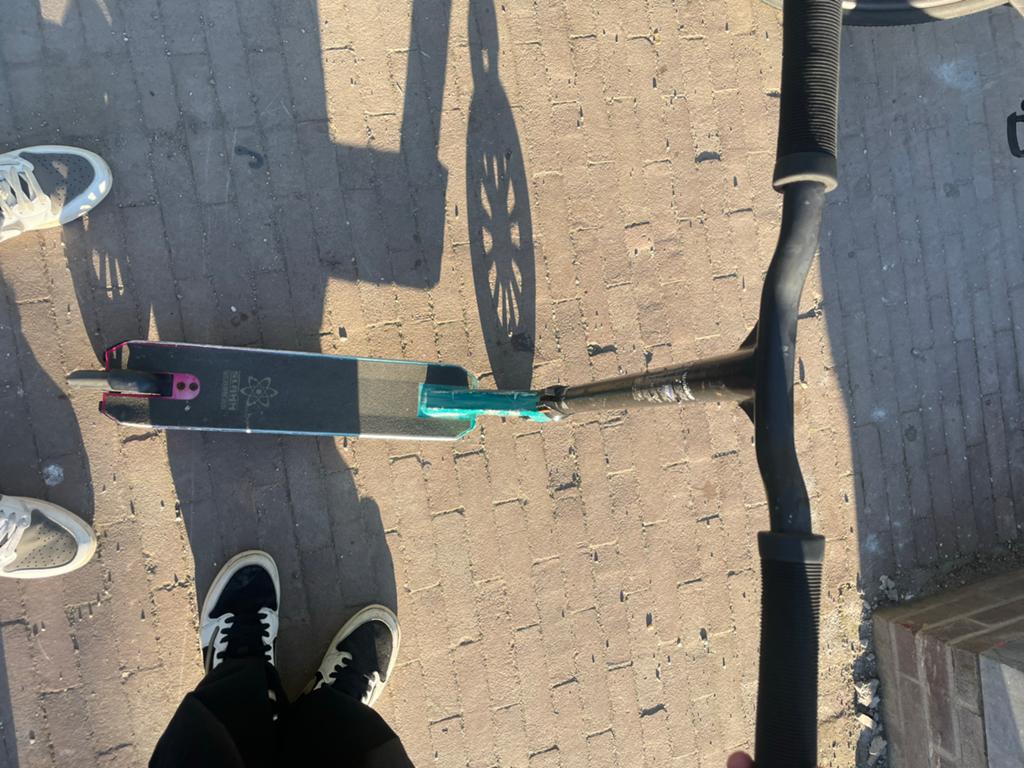 Slamm Stuntstep - Gebruikt maar klaar voor actie!, Ophalen, Gebruikt, Gewone step