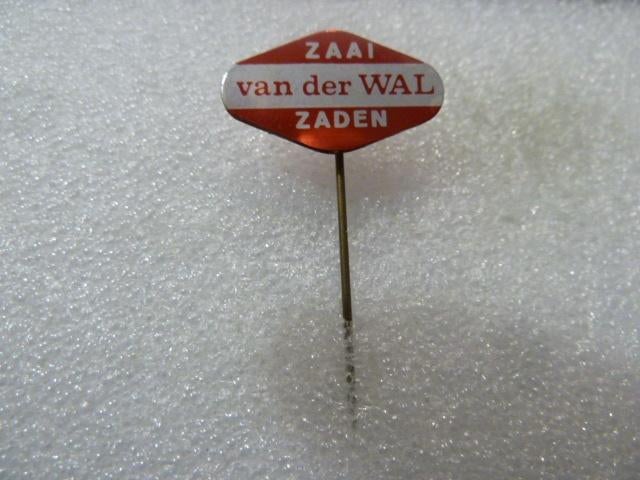 Speldje Zaai van der Wal zaden, Verzamelen, Ophalen of Verzenden, Zo goed als nieuw, Overige onderwerpen
