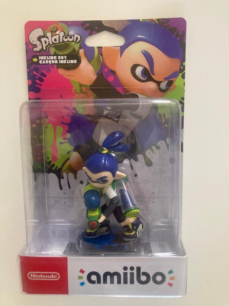 Amiibo Inkling boy, Avontuur en Actie, 1 speler, Ophalen of Verzenden, Zo goed als nieuw