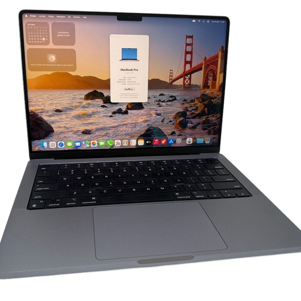 Macbook Pro M1 Pro 16GB 512GB Batt 100% | Met Garantie, Apple, Zo goed als nieuw, Support@apple.com, One Apple Park Way
Cupertino, CA 95014
United States