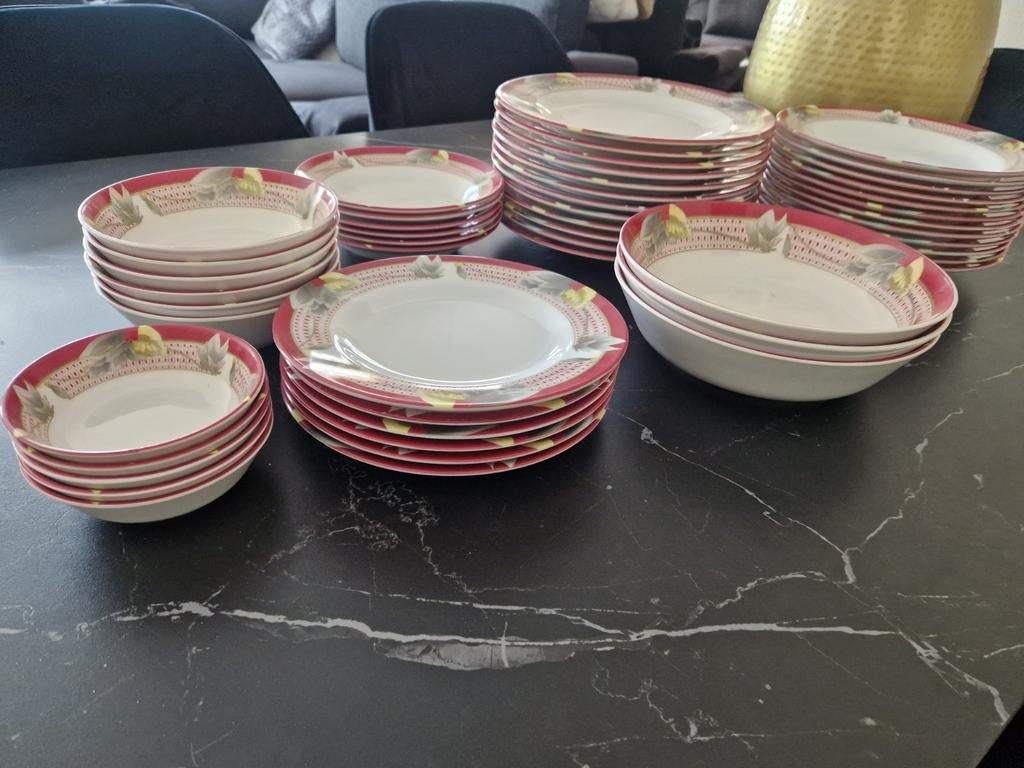 50 delige Servies set, Ophalen