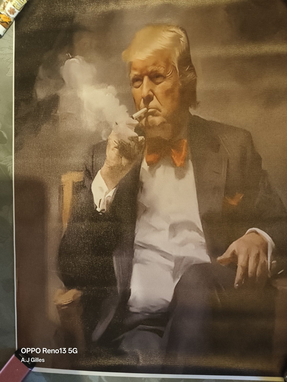 Donald Trump Schilderij - 40x30 cm, Ophalen of Verzenden