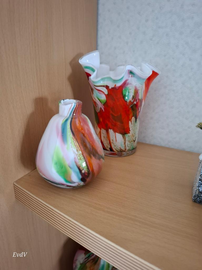 Fidrio Mixed Collors vazen, Ophalen