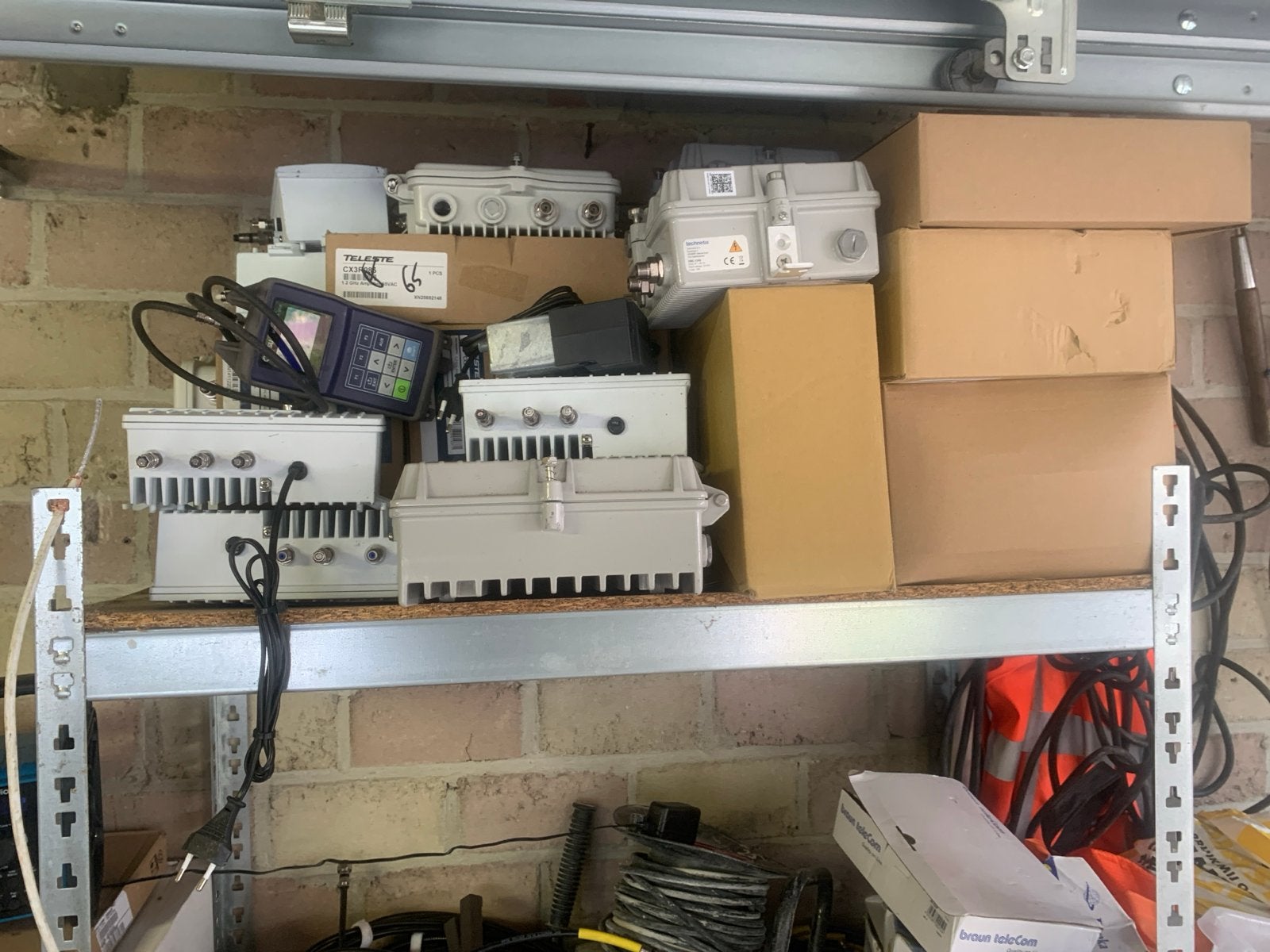 Grote partij CAI/coax materialen: Technetix, Teleste, Ophalen of Verzenden, Gebruikt