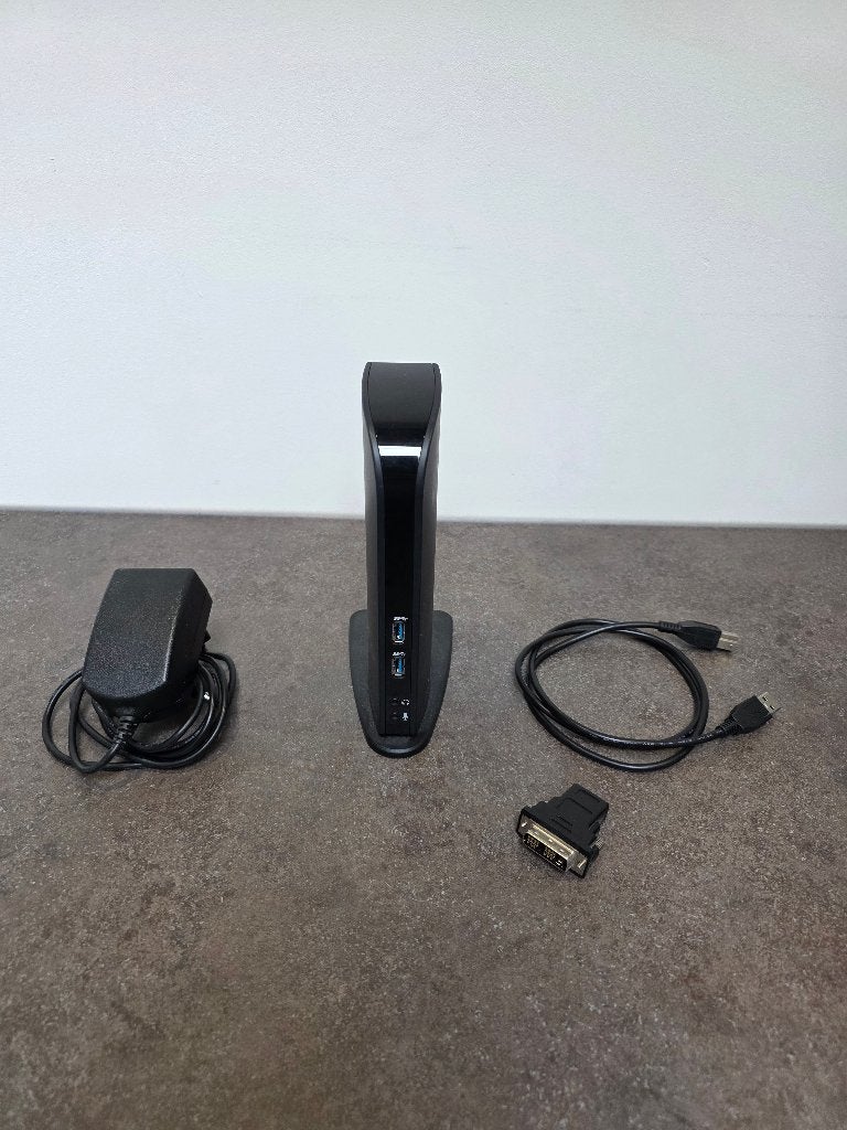 Kensington sd3000v USB 3.0 Docking Station - Compleet, Ophalen of Verzenden, Zo goed als nieuw, Docking station, Kensington
