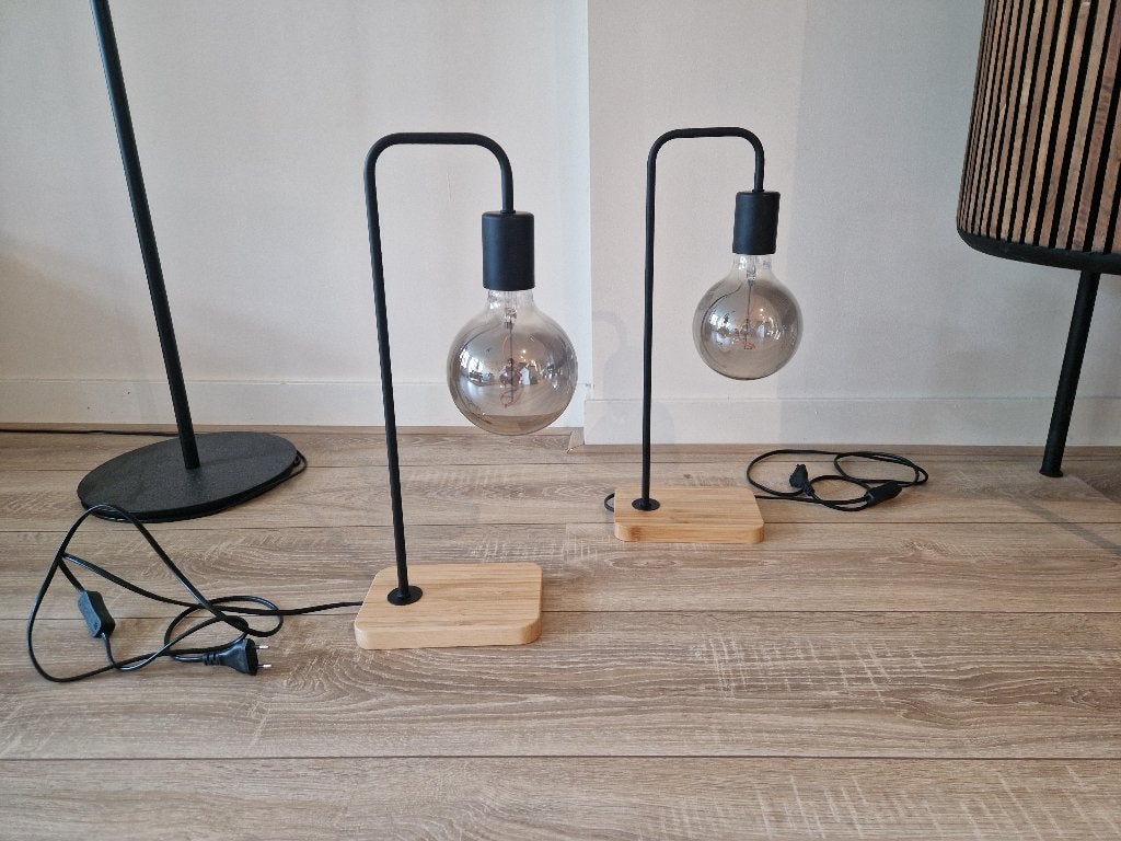 Tafellamp Ikea, 2 stuks, Ophalen, 47 cm, Meerkleurig, Nachtlamp