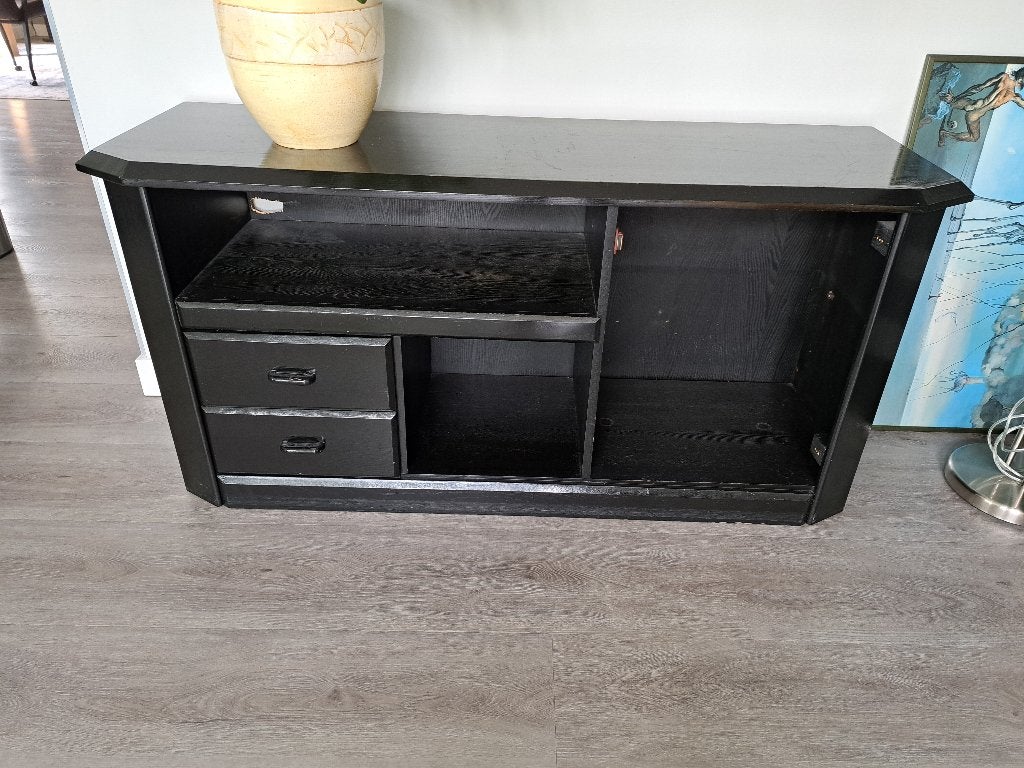 TV meubel, Ophalen, Gebruikt, 100 tot 150 cm, Minder dan 100 cm