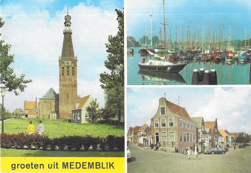 AK Medemblik - Groeten uit....., Ophalen of Verzenden, 1960 tot 1980, Ongelopen, Noord-Holland